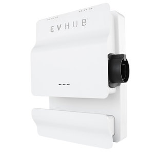Miniatuur van EVHUB laadpaal Mennekes wandcontactdoos 16A (3,7kW/11kW) - wit (EV-HUB014)