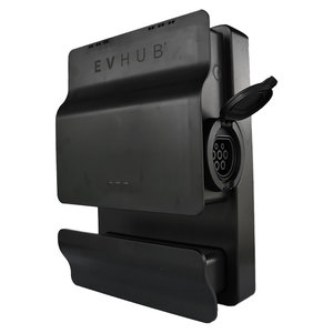 Miniatuur van EVHUB laadpaal Mennekes wandcontactdoos 16A (3,7kW/11kW) - zwart (EV-HUB019)