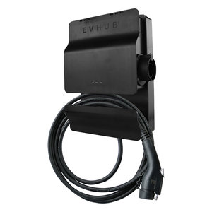 EVHUB laadpaal type 1 32A (7,4kW) - zwart (EV-HUB003) main product photo